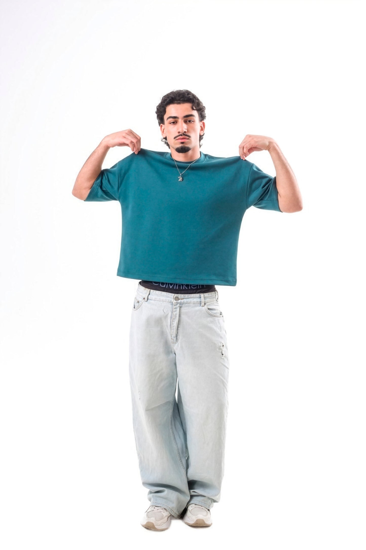 Short Sleeve Boxy Fit Boulevard T-Shirt.