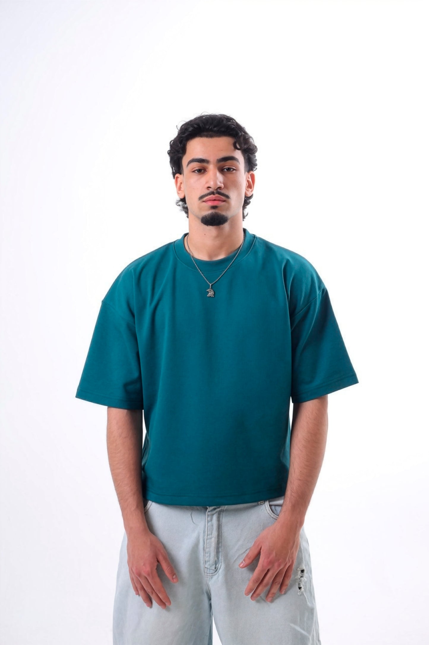 Short Sleeve Boxy Fit Boulevard T-Shirt.