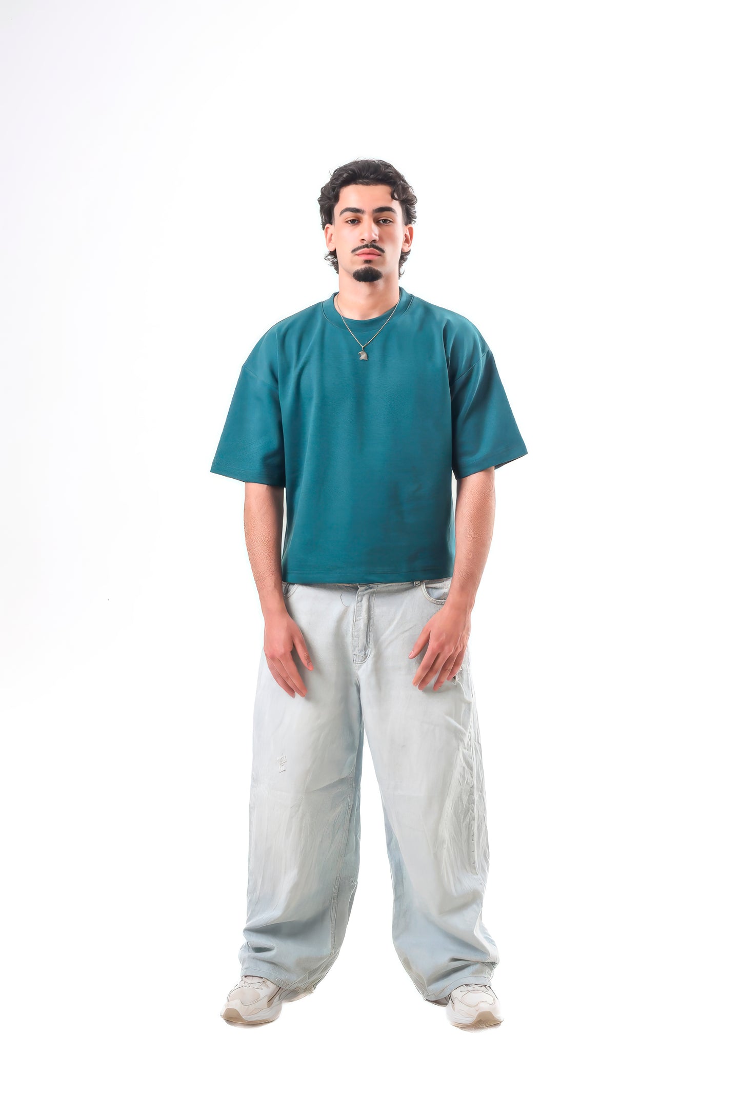 Short Sleeve Boxy Fit Boulevard T-Shirt.