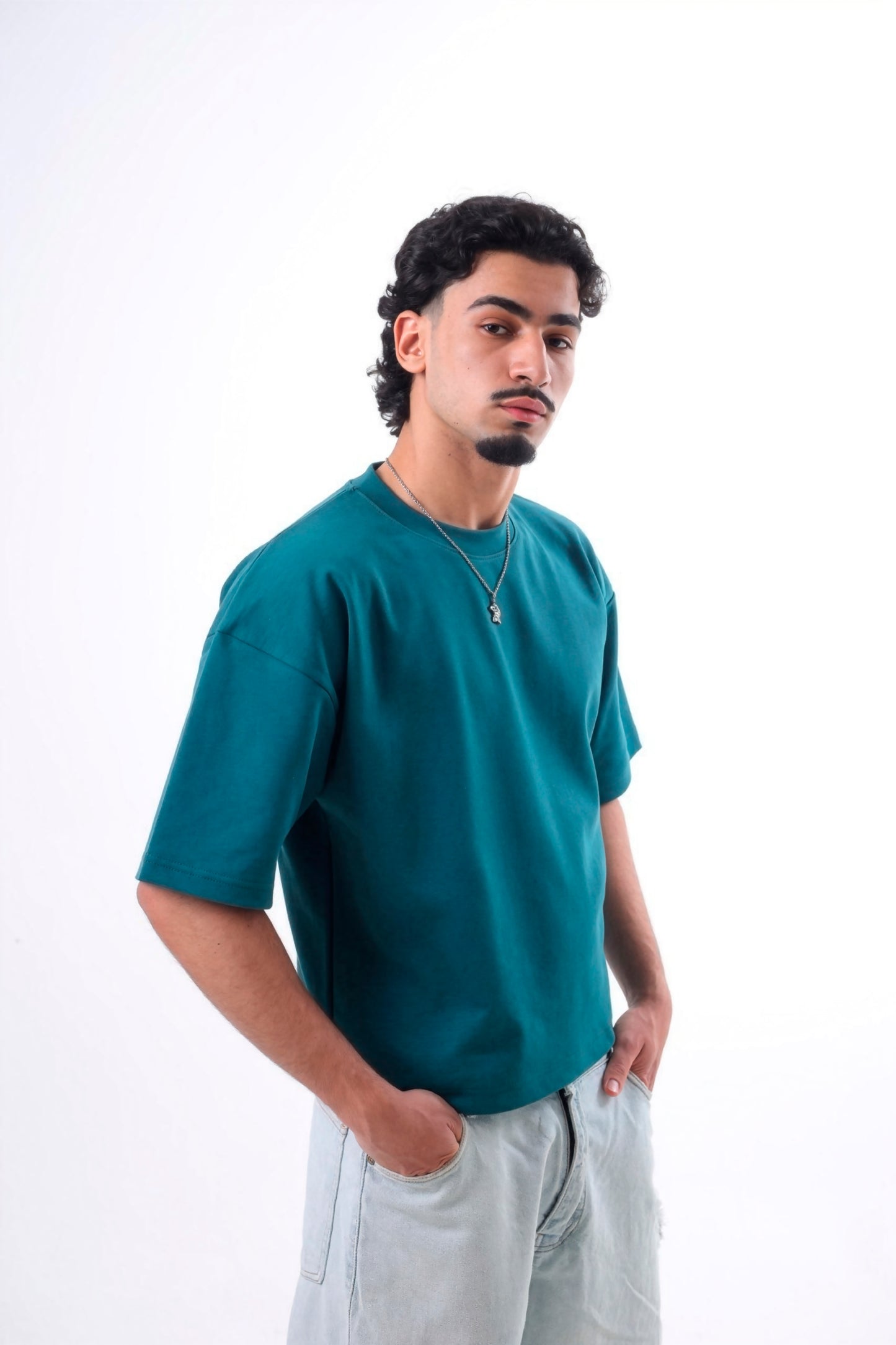 Short Sleeve Boxy Fit Boulevard T-Shirt.