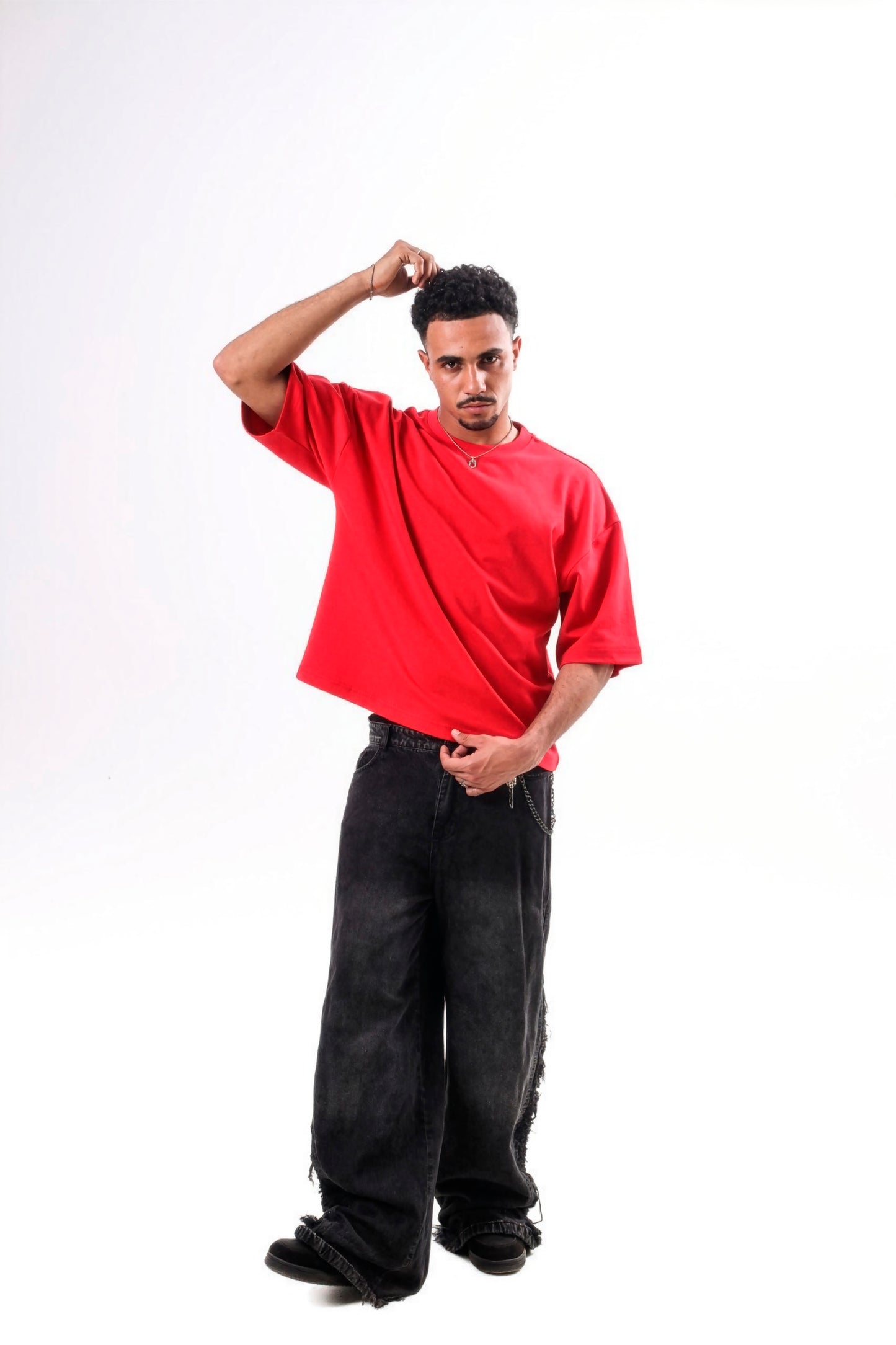 Short Sleeve Boxy Fit Boulevard T-Shirt.