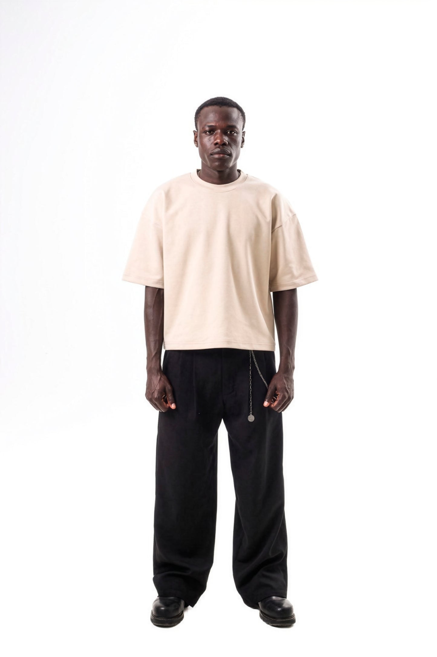 Short Sleeve Boxy Fit Boulevard T-Shirt.