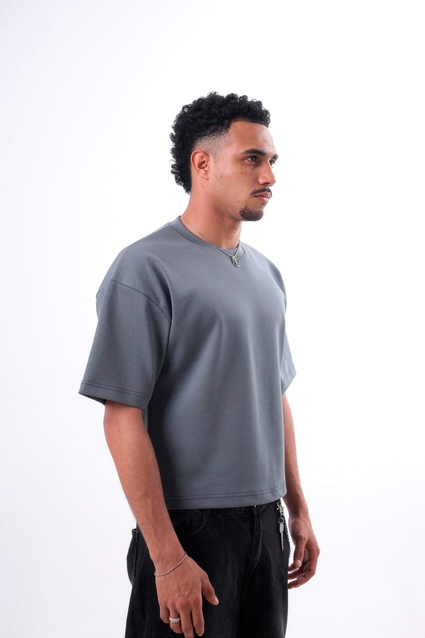Short Sleeve Boxy Fit Boulevard T-Shirt.