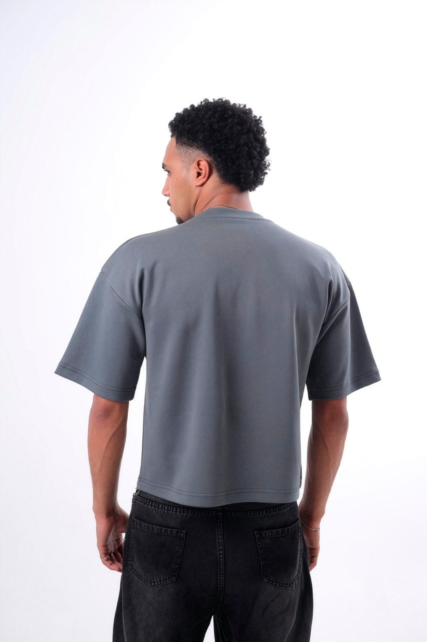 Short Sleeve Boxy Fit Boulevard T-Shirt.