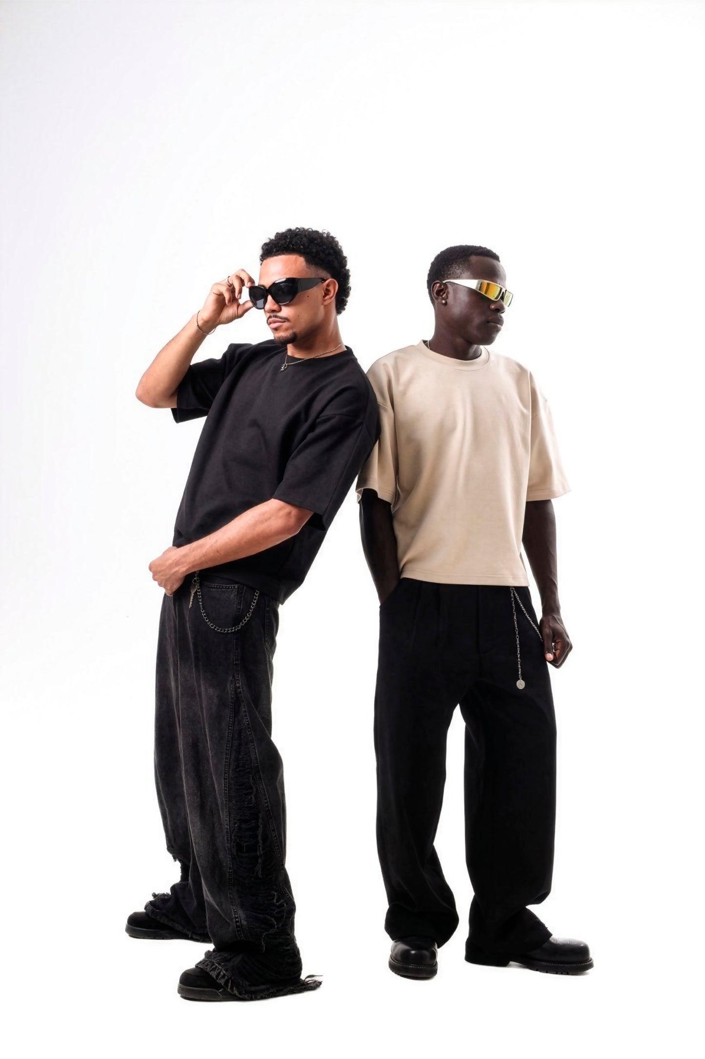 Short Sleeve Boxy Fit Boulevard T-Shirt.