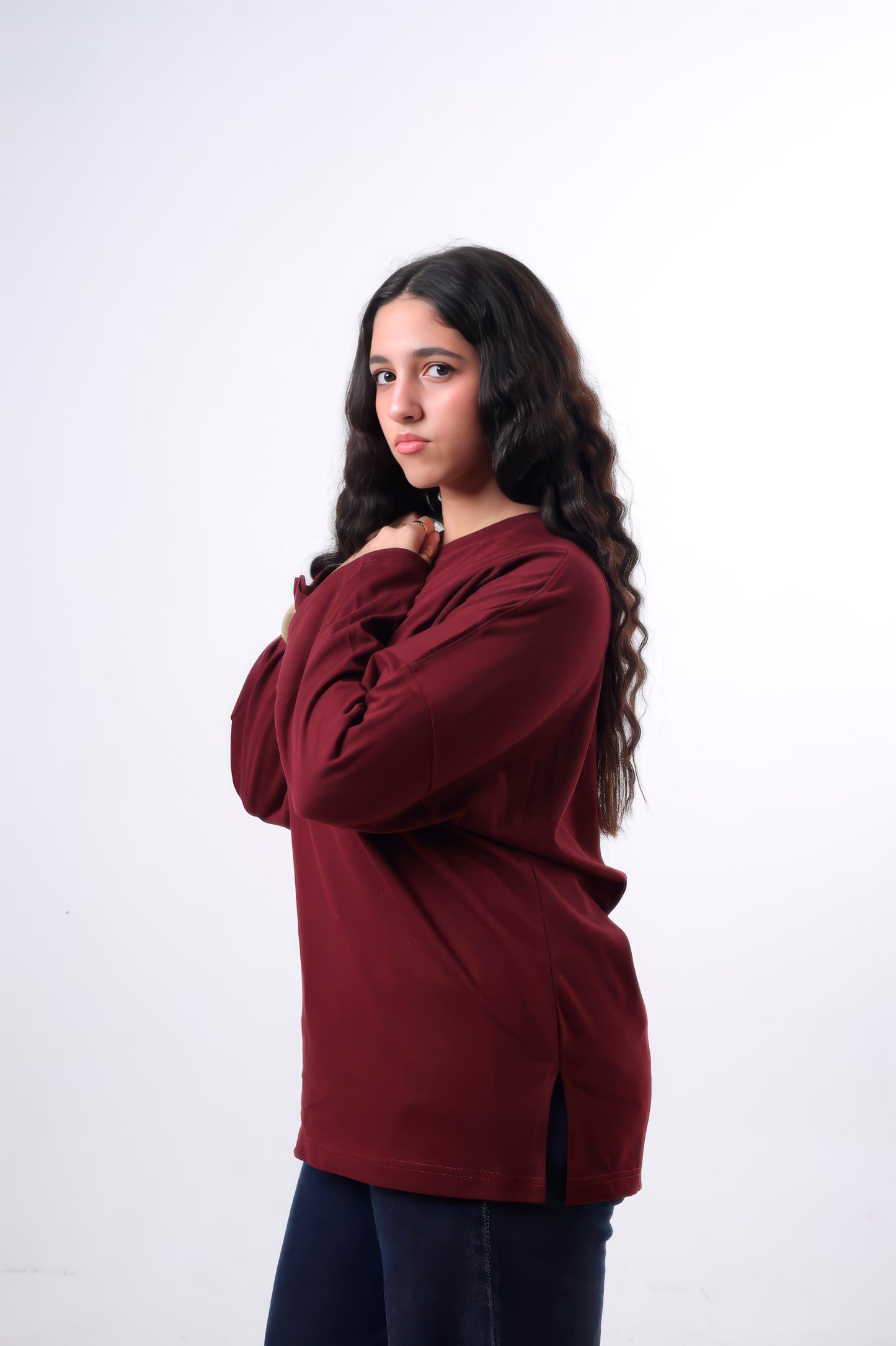 Full Sleeve Oversized Boulevard T-Shirt.