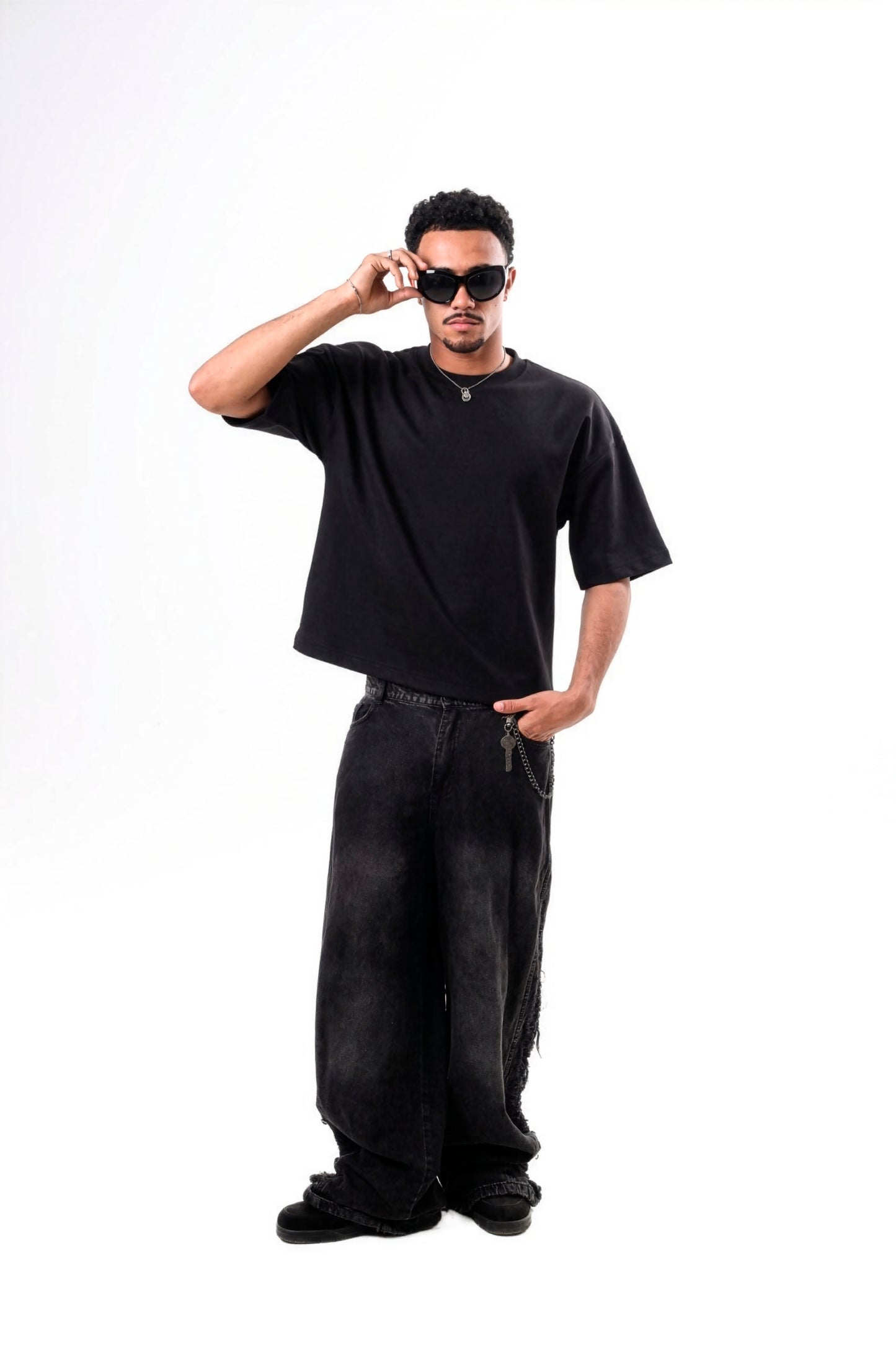 Short Sleeve Boxy Fit Boulevard T-Shirt.