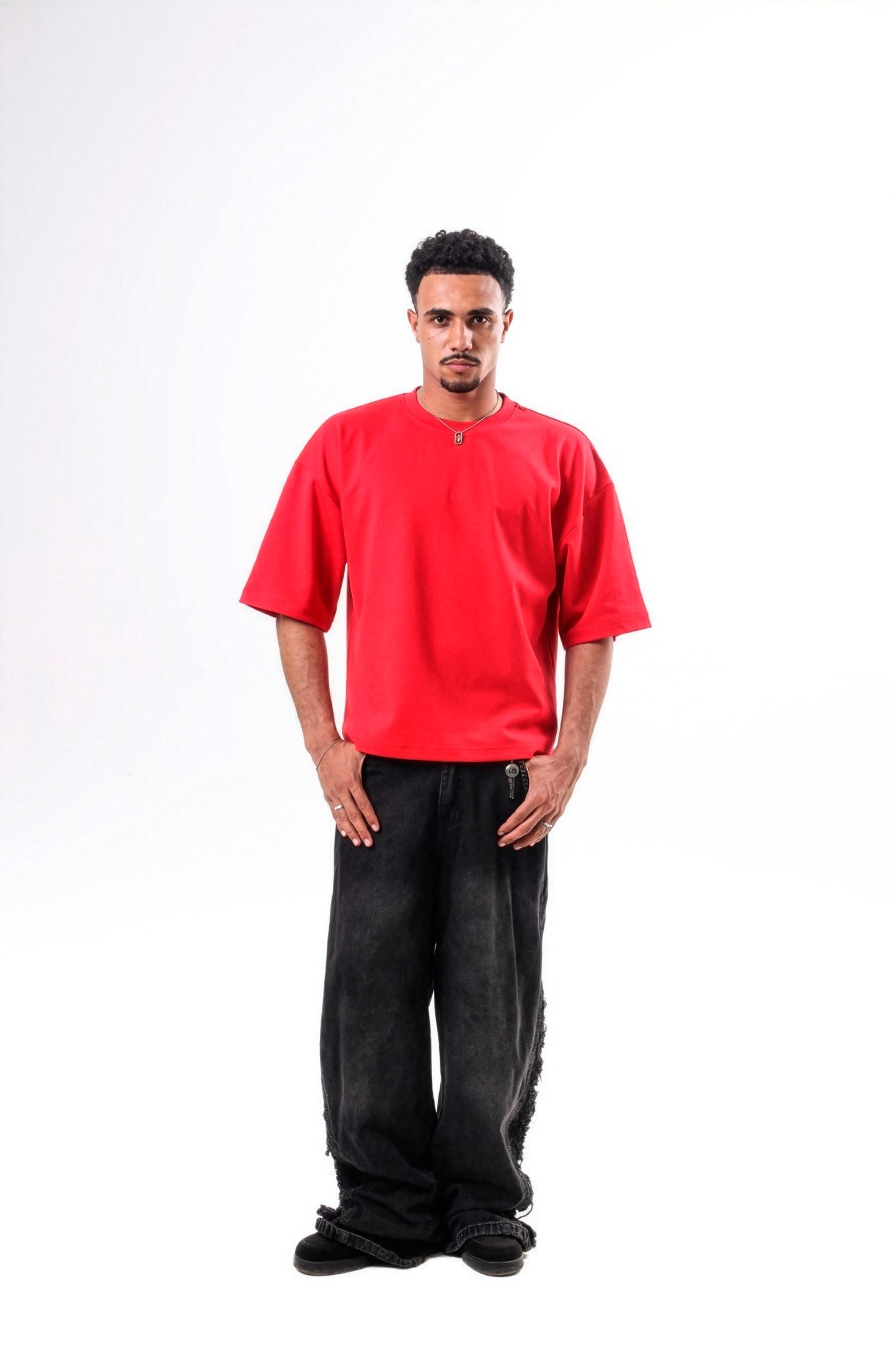 Short Sleeve Boxy Fit Boulevard T-Shirt.