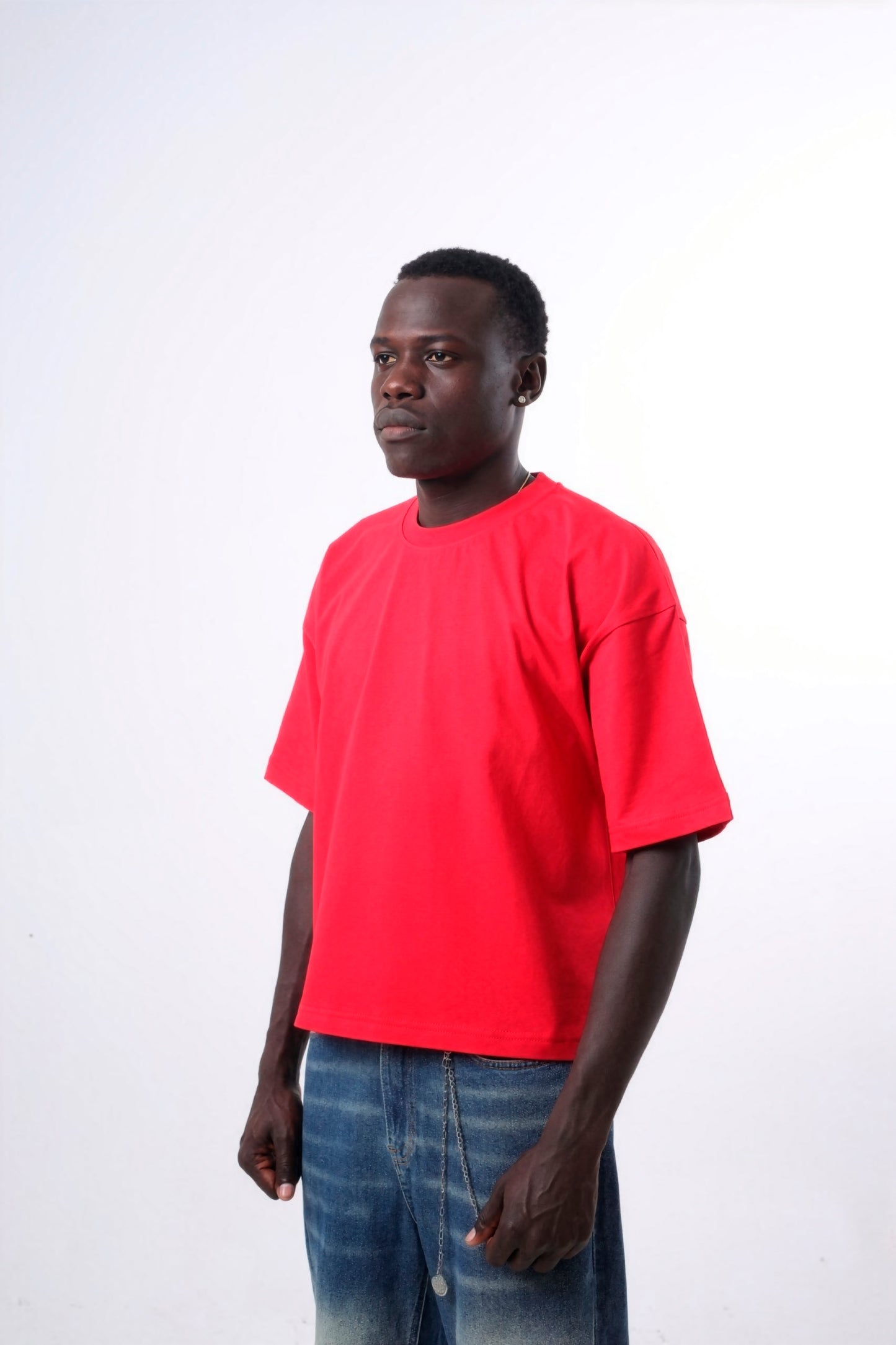 Short Sleeve Boxy Fit Boulevard T-Shirt.