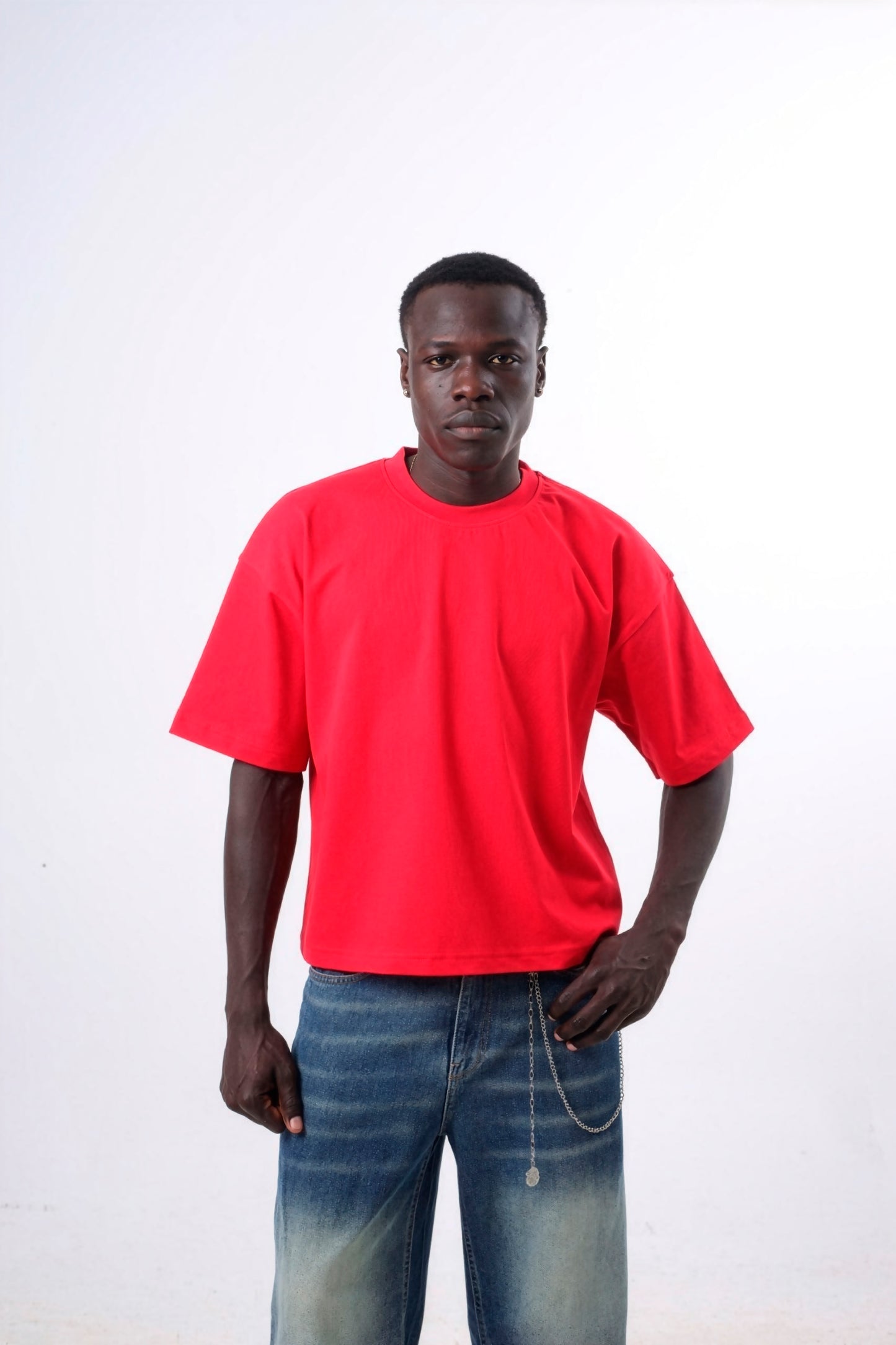 Short Sleeve Boxy Fit Boulevard T-Shirt.